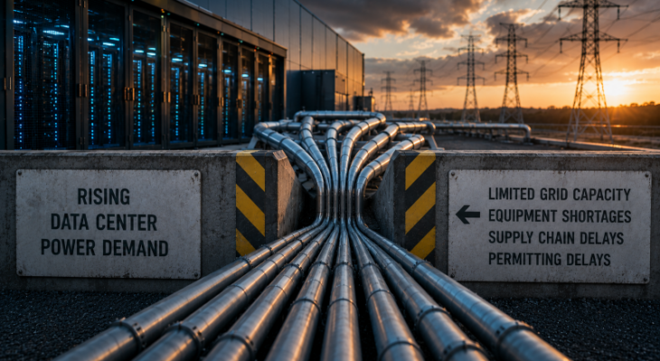 Data Center Power Demand is Leading to Bottlenecks